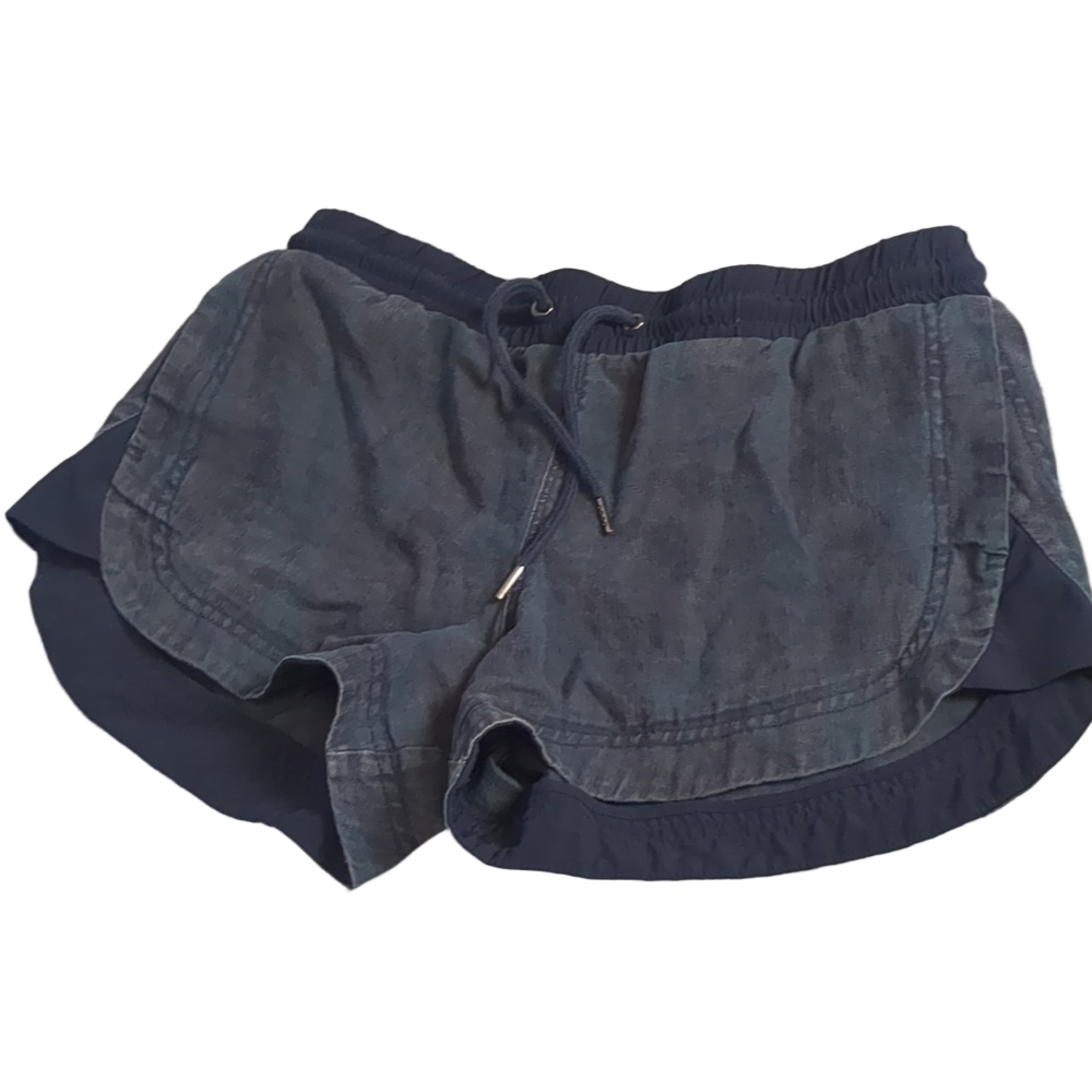 Athleta camo linen shorts size 2